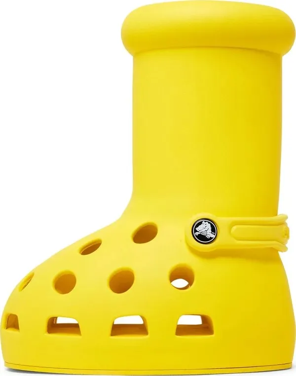 Crocs x MSCHF Big Red Boots, Yellow