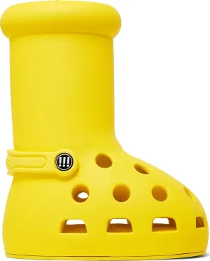 Crocs x MSCHF Big Red Boots, Yellow