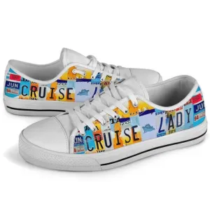 Cruise Lady Low Top Shoes, Low Top Sneaker, Low Top Canvas Shoes