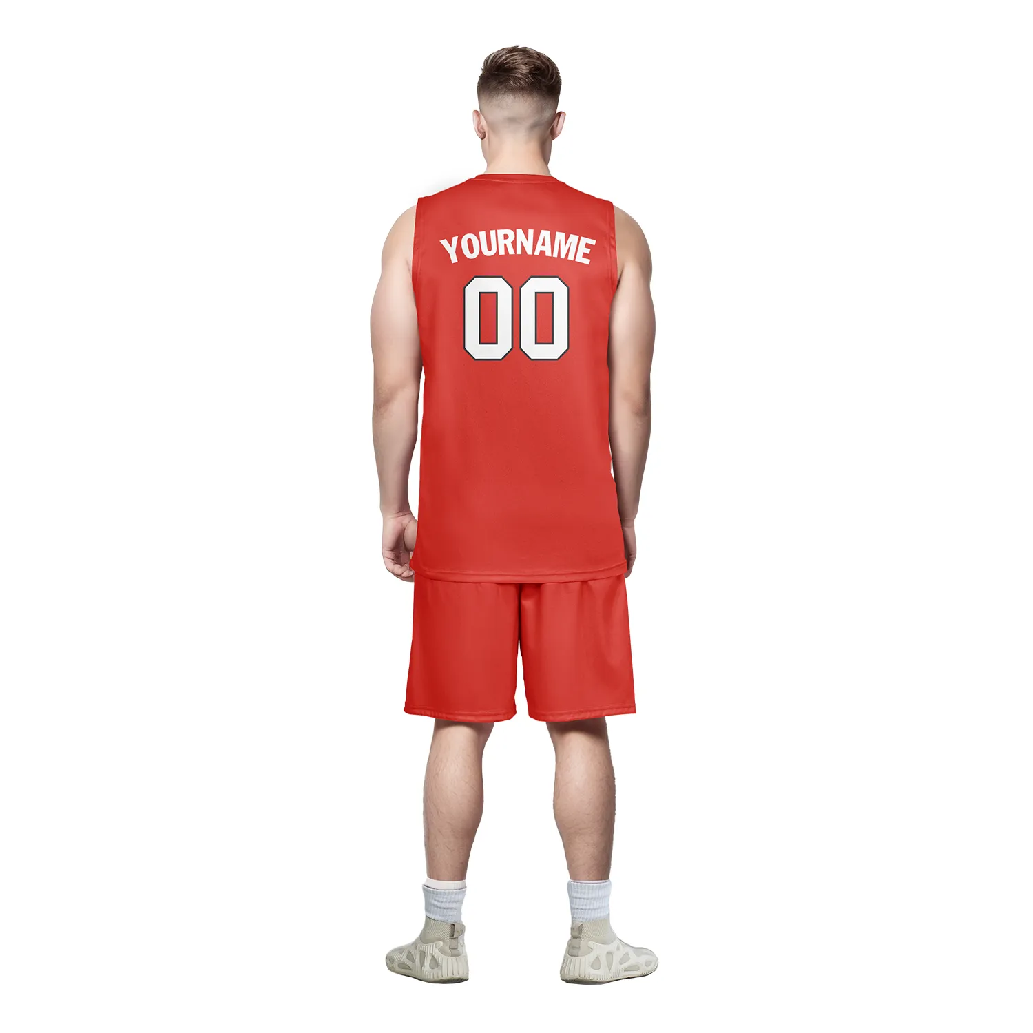 Custom Red Classic Style Sports Uniform Basketball Jersey BBJ01-bd0a70c8