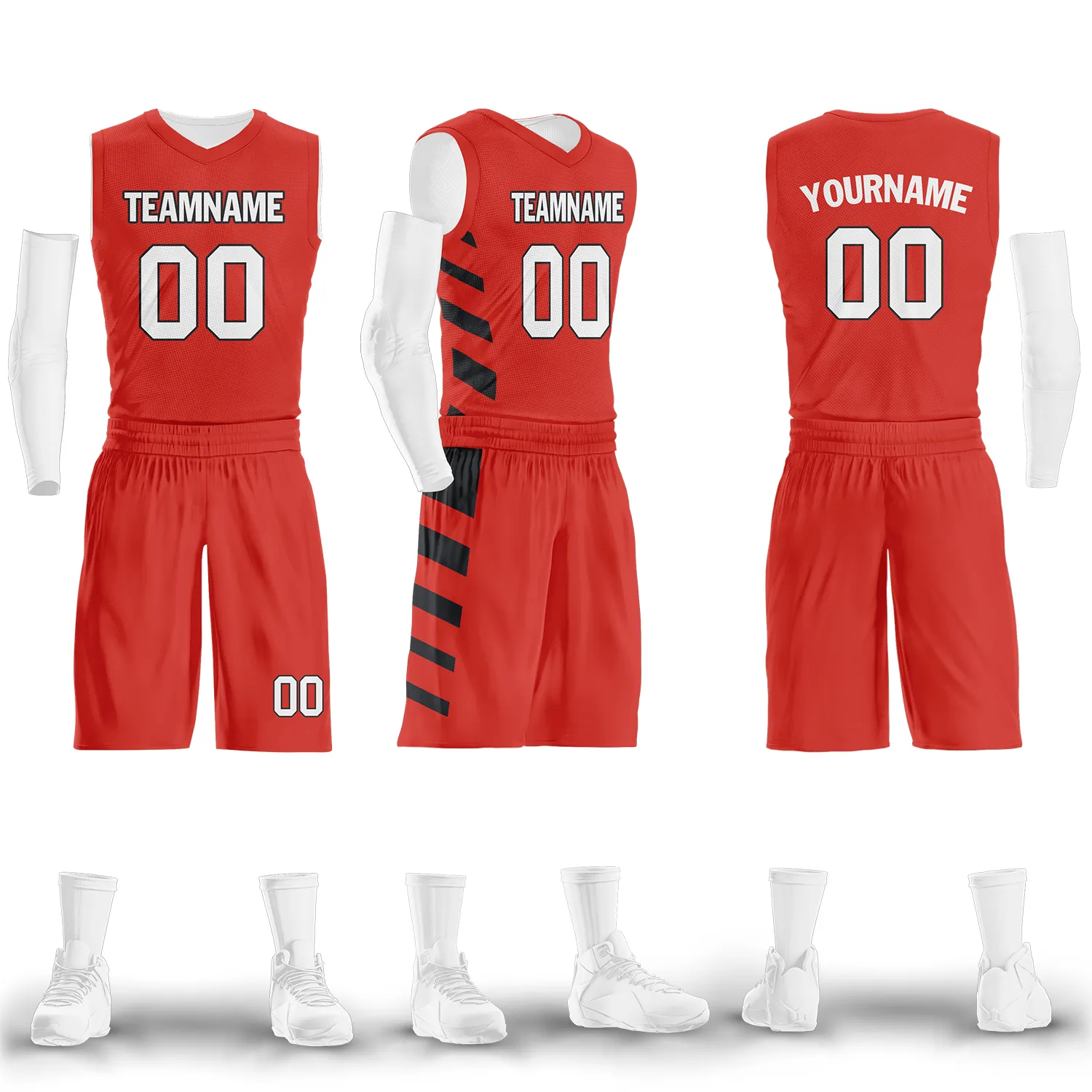 Custom Red Classic Style Sports Uniform Basketball Jersey BBJ01-bd0a70c8