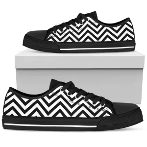 Custom Sneakers-Black and White Series 109