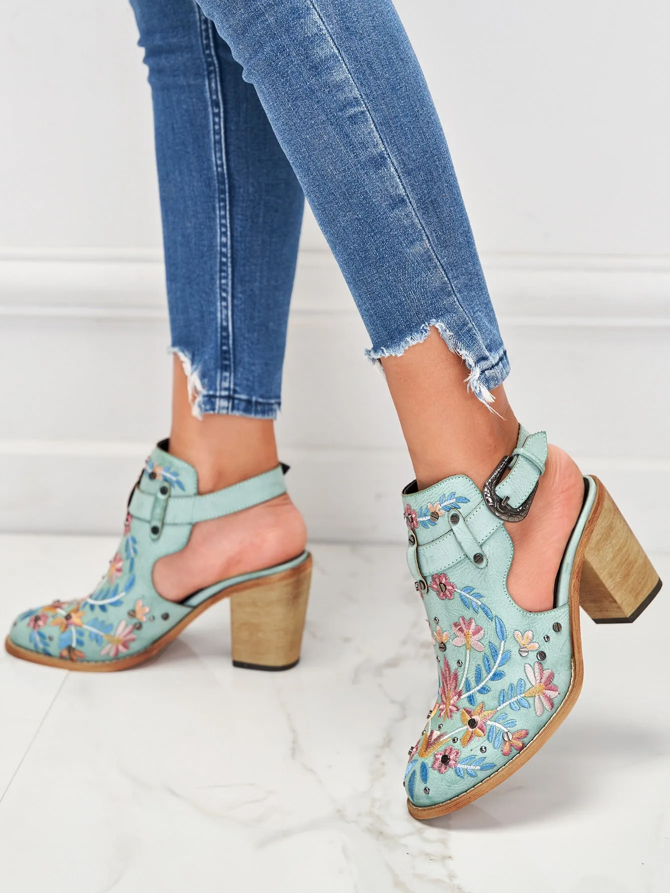 Dream Weaver Chunky Boots