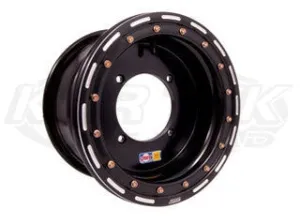 DWT UTV Ultimate Beadlock Wheels - Black 12"x7", 4 3, 4/156