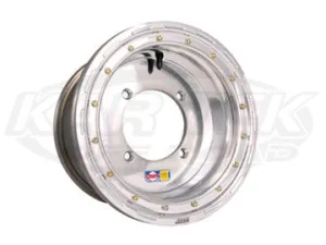 DWT UTV Ultimate Beadlock Wheels - Polished 12"x8", 3 5, 4/136