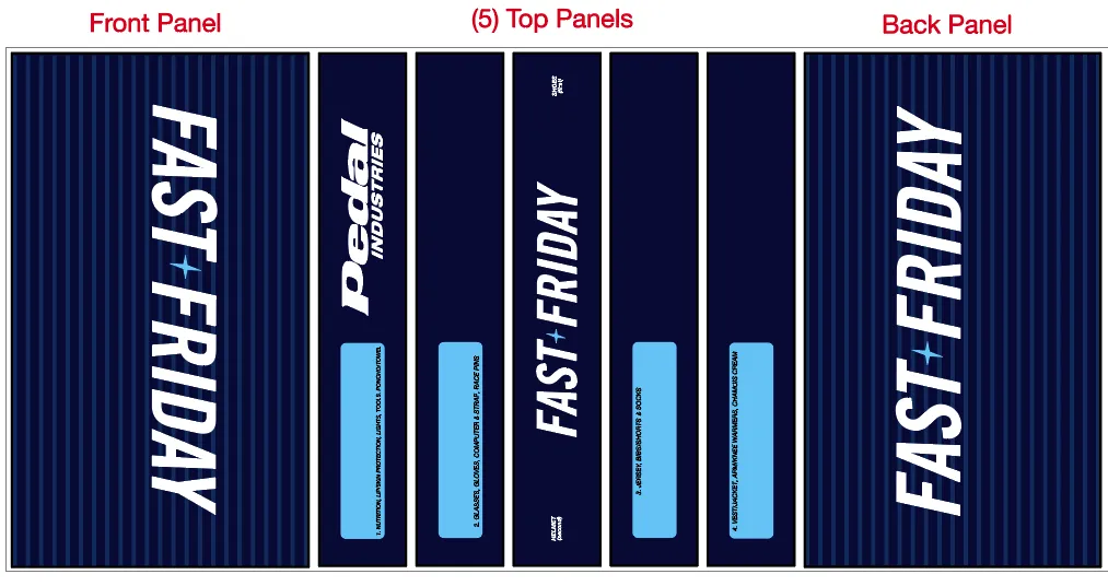 Fast fridays 09-2020  RACEDAY BAG™