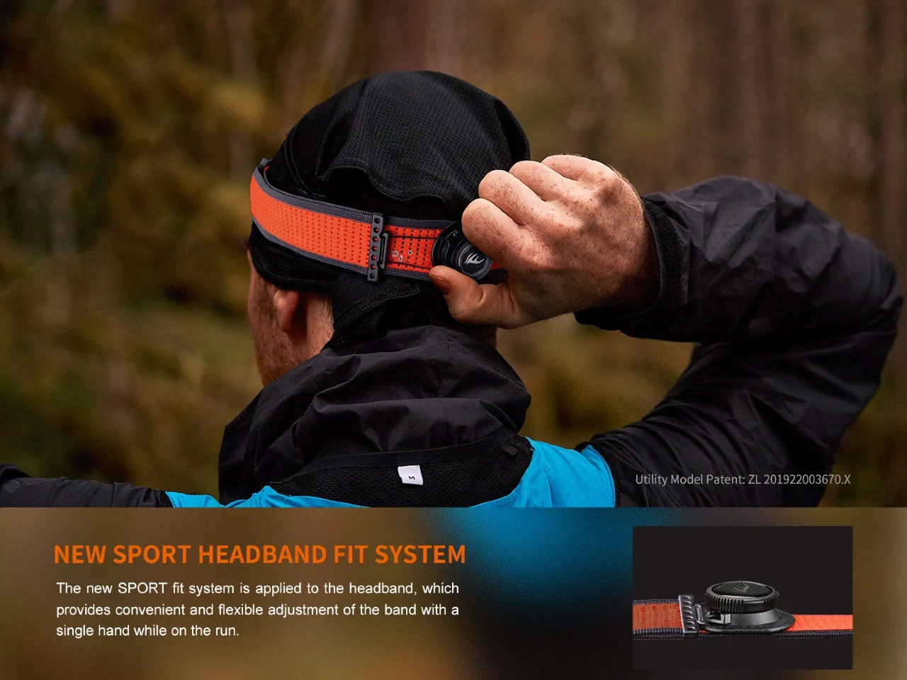 Fenix HM65R-DT Trail Running LED Headlamp