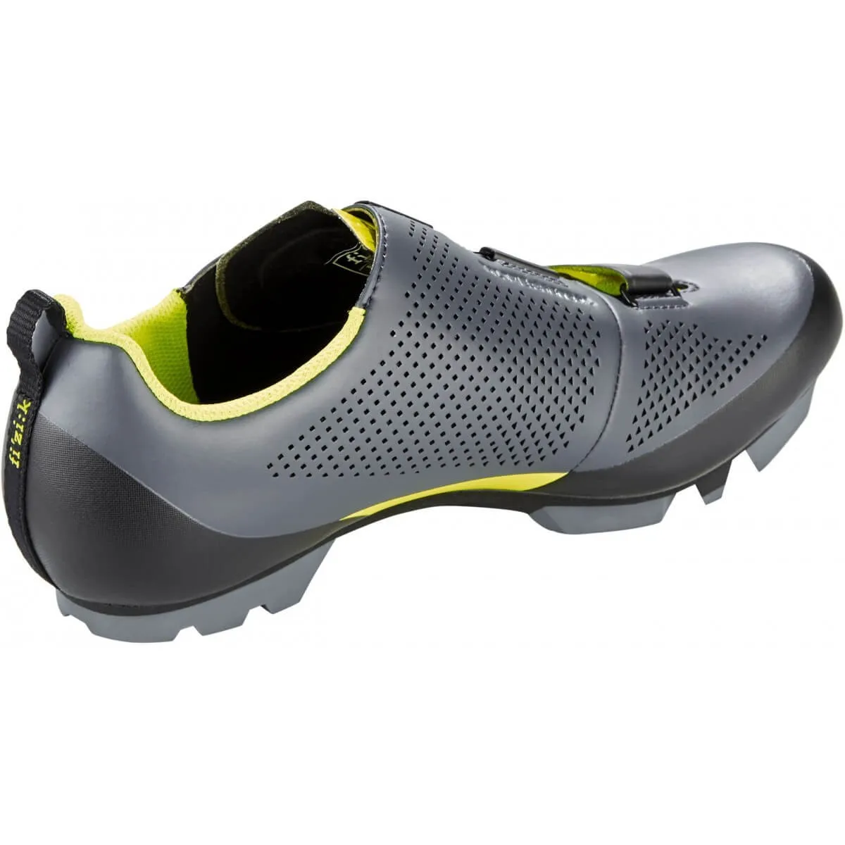 Fizik Terra X5 shoes color Gray Yellow Fluor