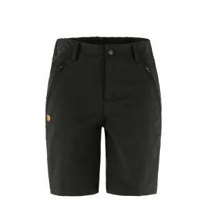 Fjallraven Womens Abisko Trail Stretch Shorts Black