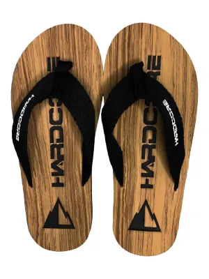 Flippin' Hardcore Woodgrain Flip Flops