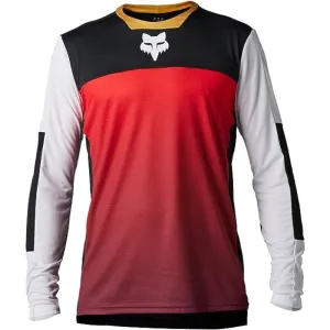 Fox Racing DEFEND LS JERSEY AURORA BLACK/WHITE M