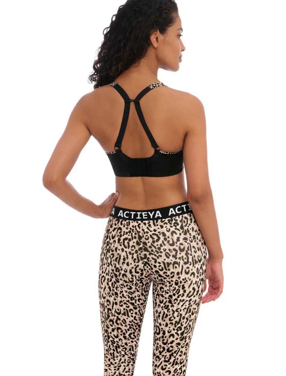 Freya Active Sonic Uw Molded Sports Bra, Pure Leopard | Leopard Sports Bra | Freya Sports Bra