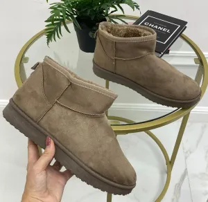 Ginevra - Stivaletto Eskimo Boots Comodo Khaki