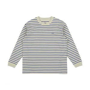 Heavy Cotton Border Long Sleeve Tee