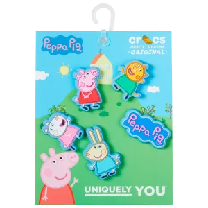 JIBBITZ PEPPA PIG 5 PACK