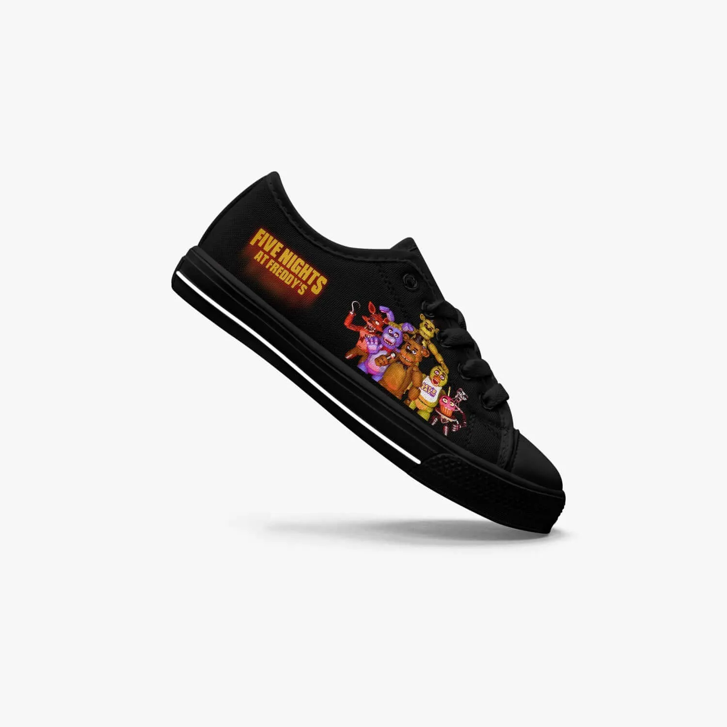 Kid's Five Nights at Freddy's Low Top Canvas Shoes