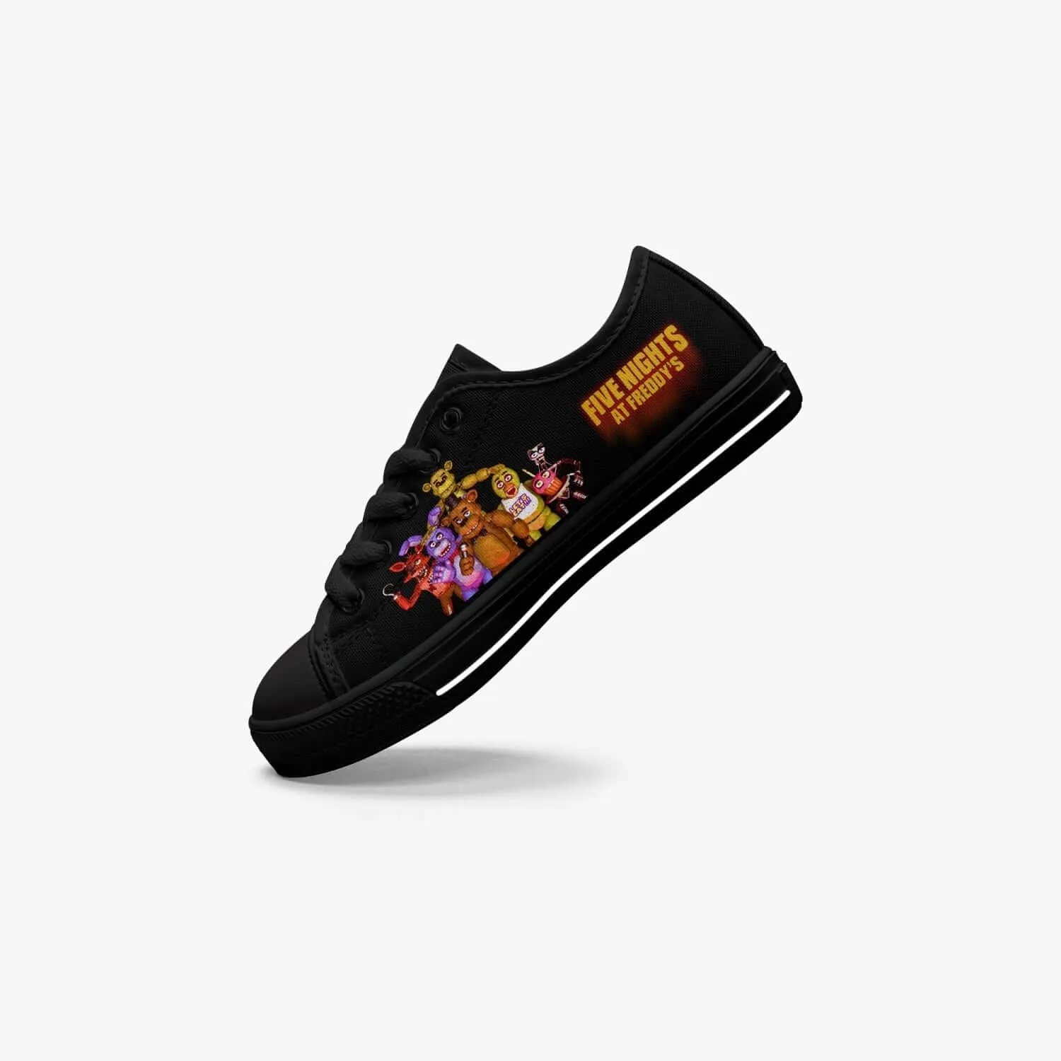 Kid's Five Nights at Freddy's Low Top Canvas Shoes