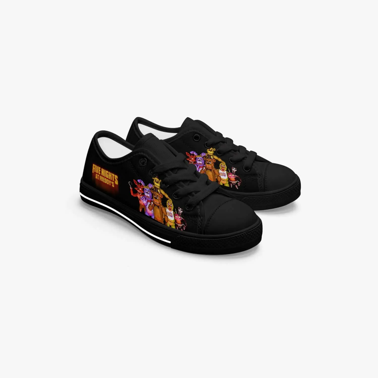 Kid's Five Nights at Freddy's Low Top Canvas Shoes