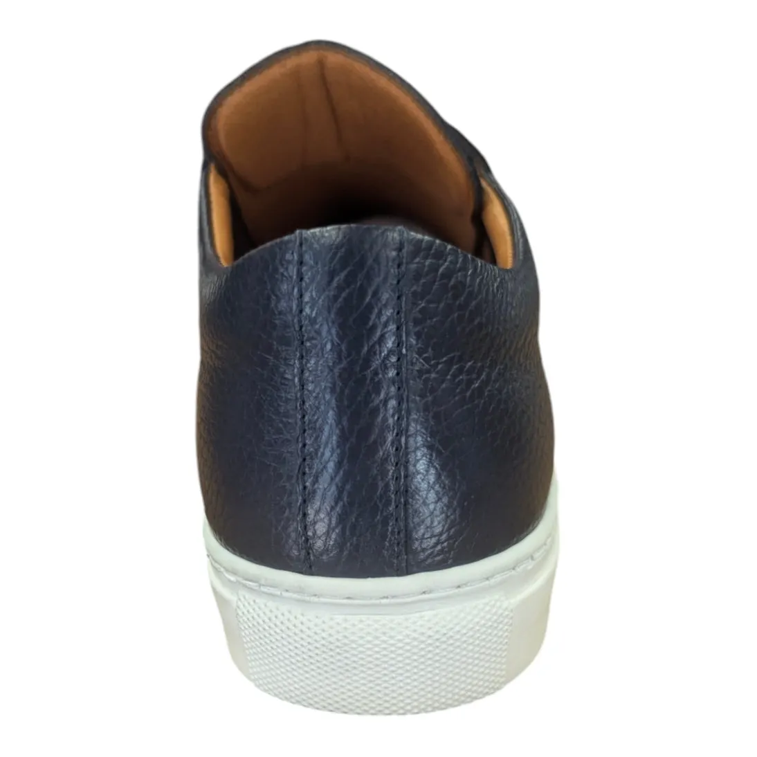 Lacuzzo Luxury Leather Sneaker Navy X028