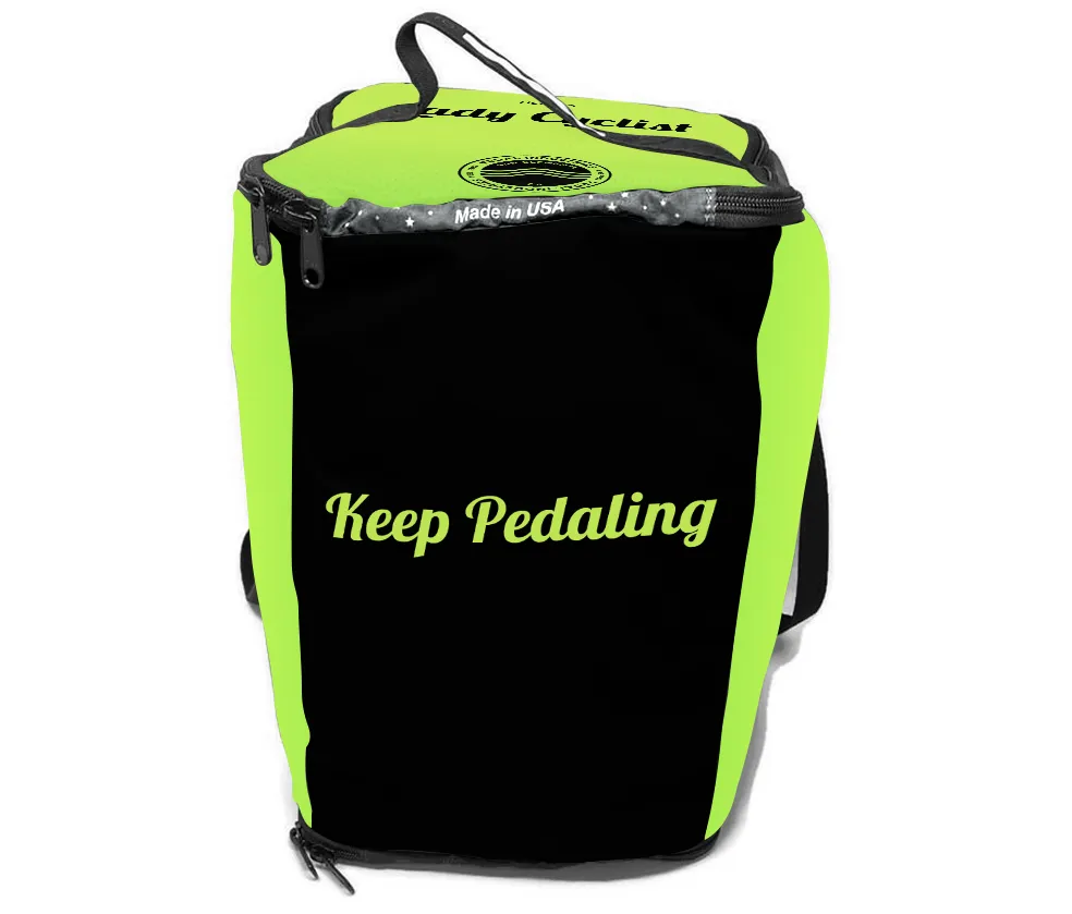 Lady Cyclist 2022 RACEDAY BAG™ Lime Green