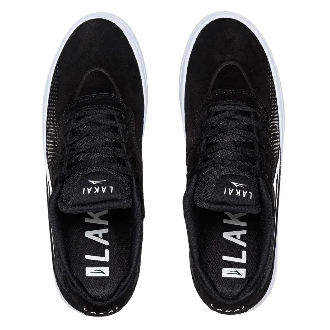 Lakai Essex Skate Shoes - Black Suede