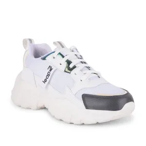 Leap7x Casual White Lacing Shoes For Women JIMNY-1E By Liberty