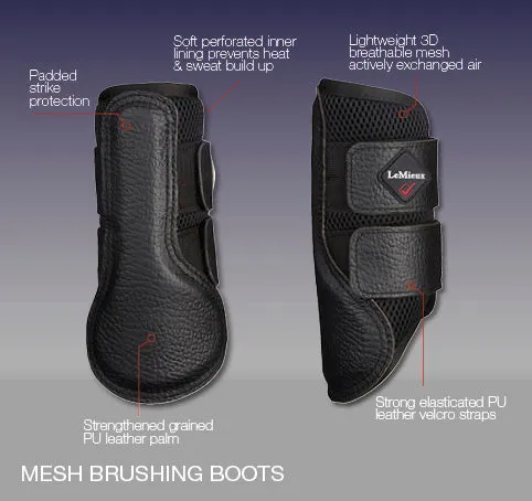 LeMieux Mesh Brushing Boots