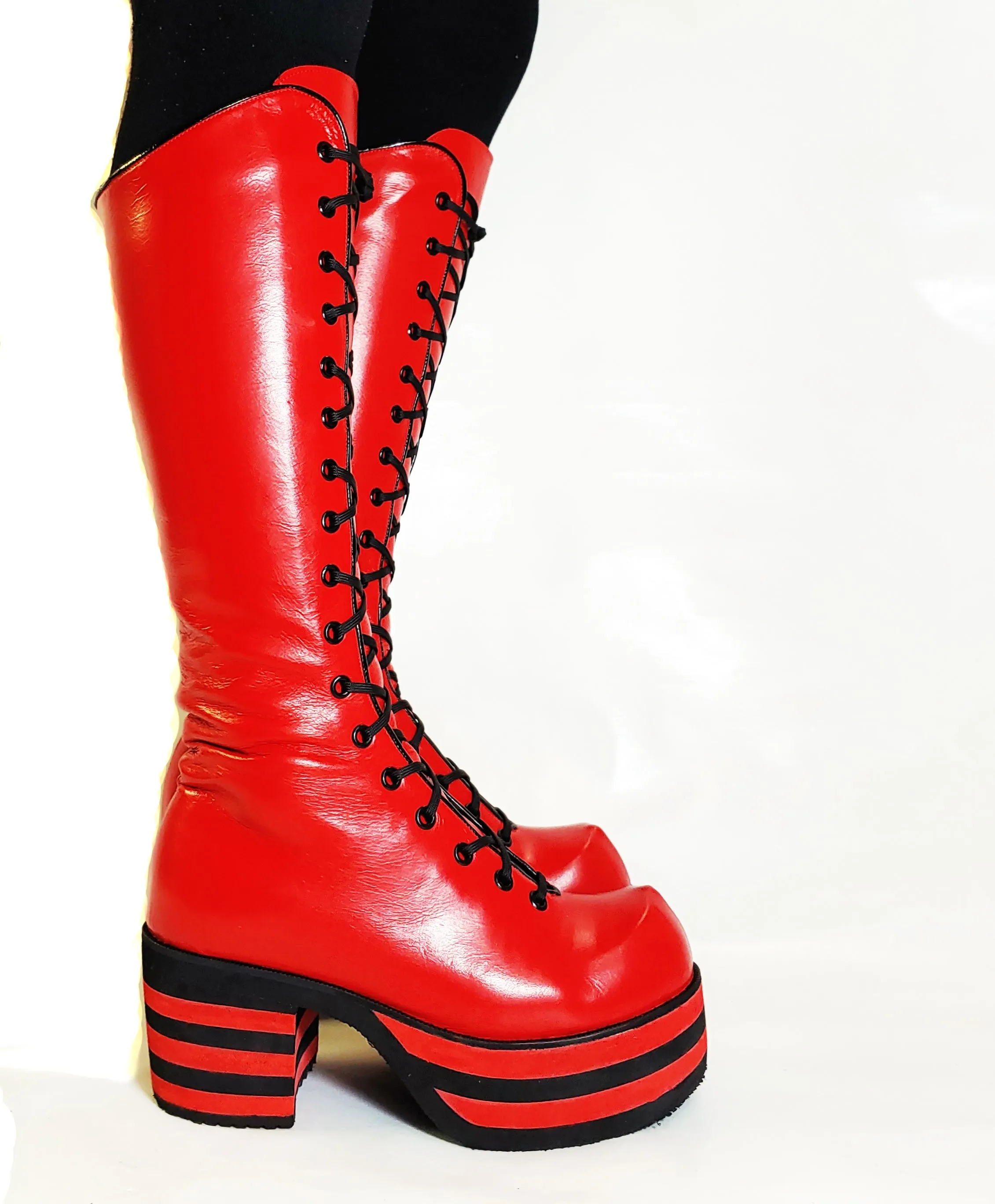 Lollipop Platform Boots