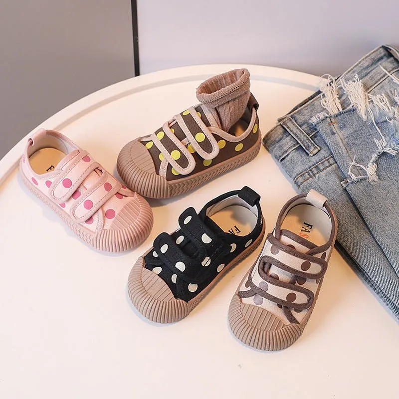 Lollipop Polka Dots Canvas Shoes