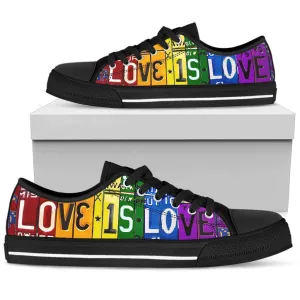 Love Is Love Low Top Shoes Women