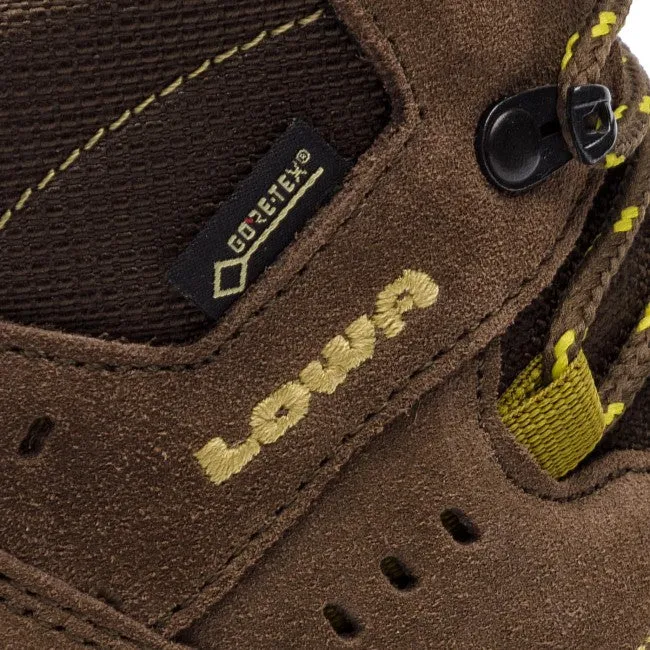 LOWA Trekker Dark Brown/Mustard