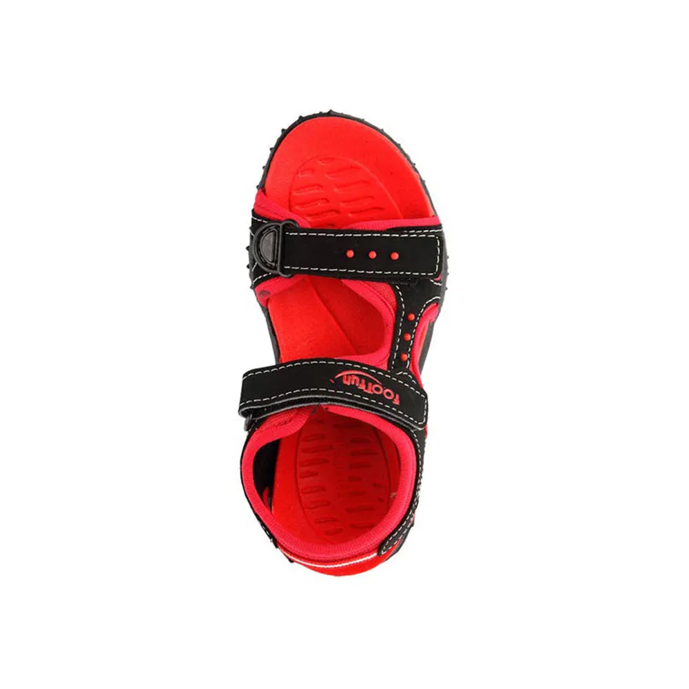 Lucy & Luke (Red) Casual Sandal For Kids HABANA By Liberty