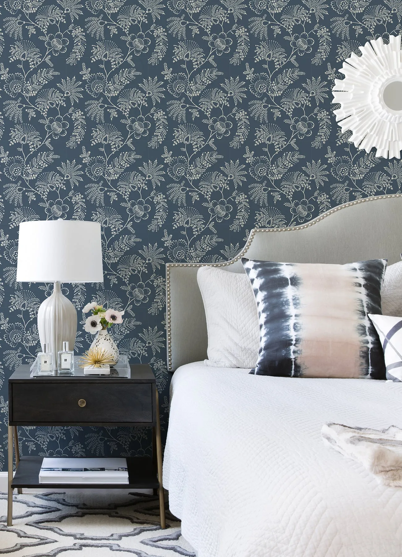 Maeve Butter Jacobean Trail Wallpaper