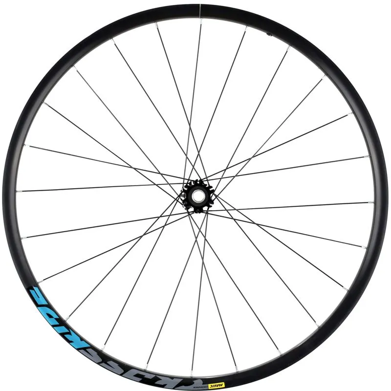 Mavic Crossride FTS-X MTB Bike Front Wheel, 27.5", 15x100mm, TA, Disc, 6-Bolt