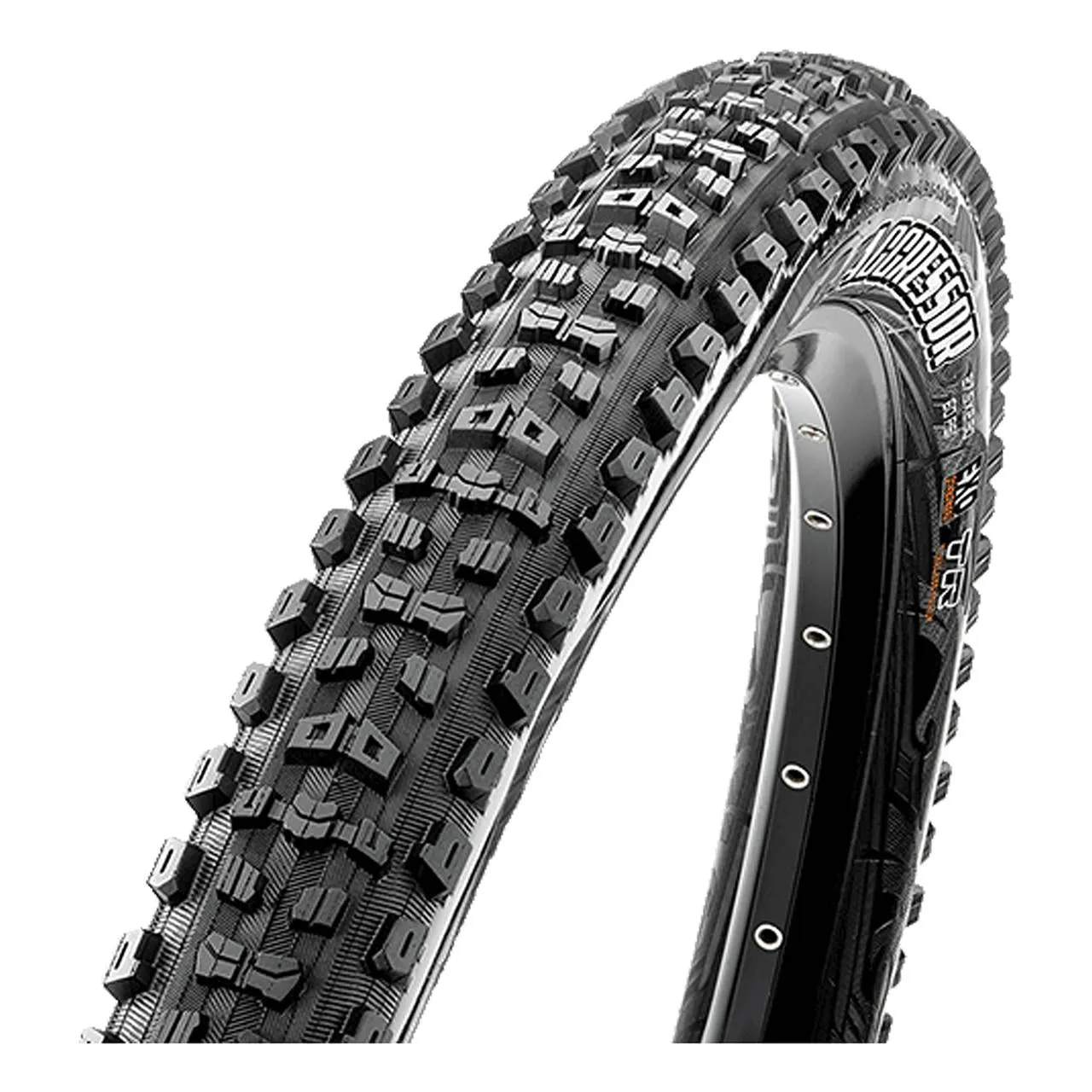 Maxxis AGGRESSOR DUAL EXO Tire 27.5 X 2.3 Tubeless Folding Black