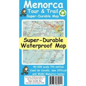 Menorca Tour and Trail, Walking Map