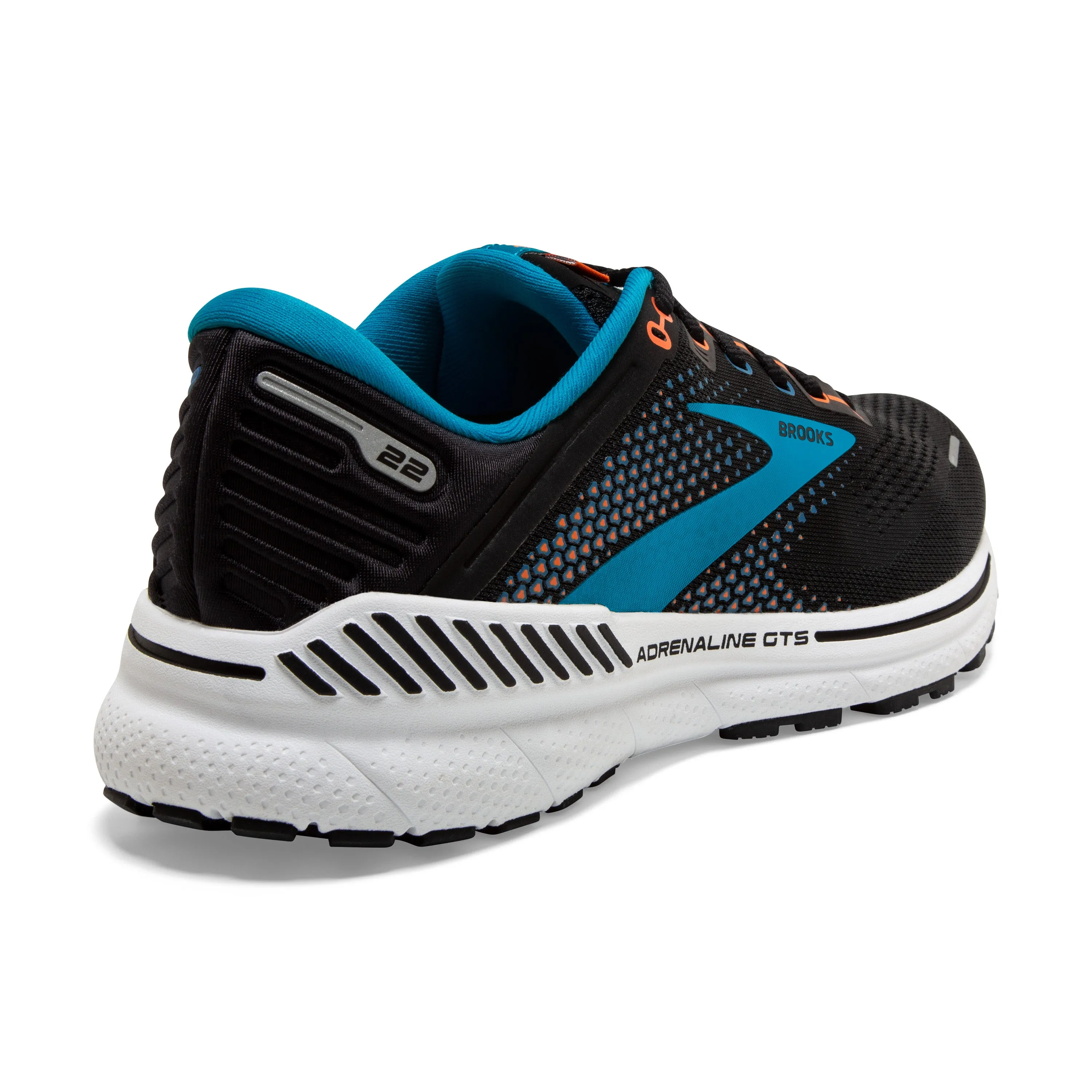 Men's Adrenaline GTS 22 Color: Black / Blue / Orange