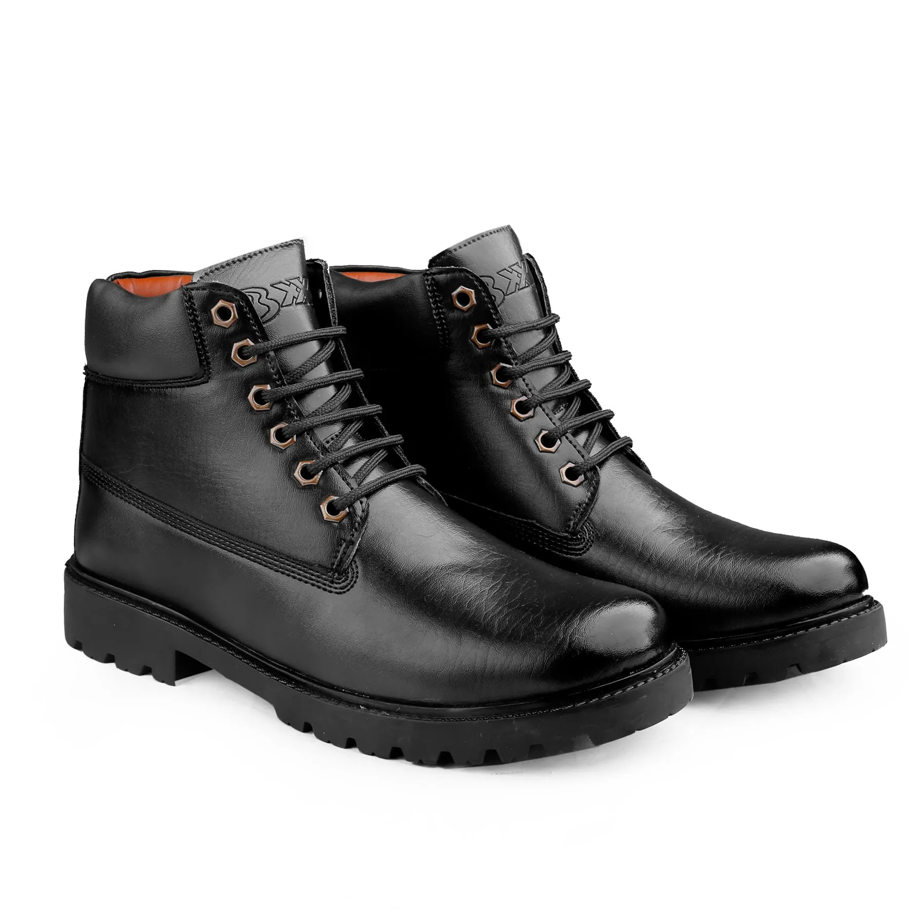 Men's Ankle Lace-up Boots for All Seasons