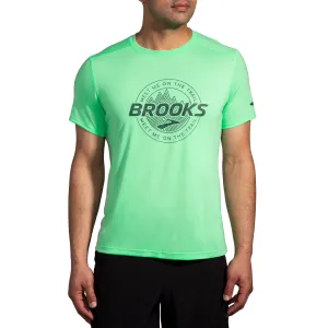 Men's Brooks Trail Distance Short Sleeve