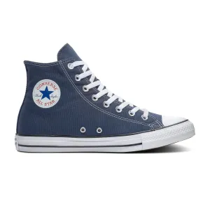 Mens Converse Chuck Taylor All Star Navy Hi Top Lace Up Casual Shoe