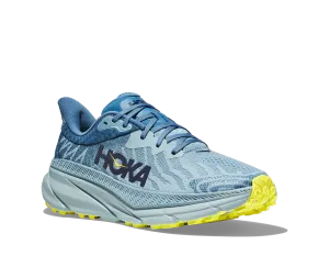 Men's Hoka Challenger 7 Color: Stone Blue / Evening Primrose (WIDE WIDTH)