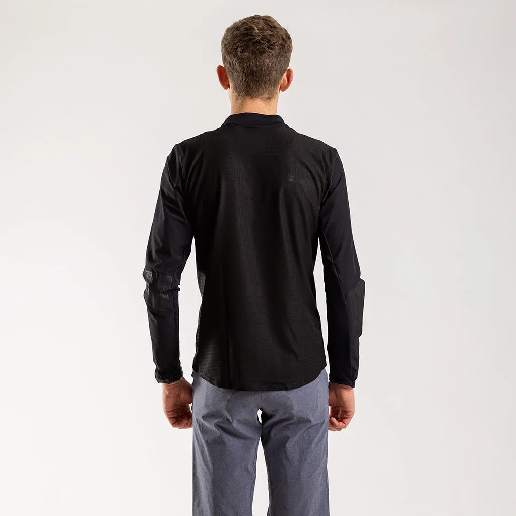 Men's Scuro Long Sleeve Trail Tee (Black)