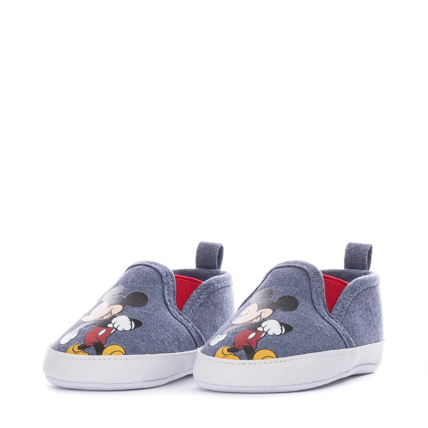 Mickey Mouse Printed Canvas Slip On - Infant