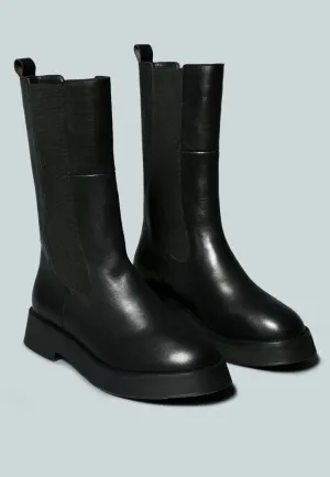 MILLER Chelsea Classic Black Boot