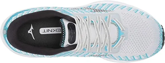 Mizuno | Wave Rider 24 | Waveknit | Women's | Nimbus Cloud/Phantom