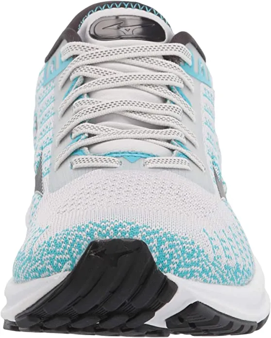 Mizuno | Wave Rider 24 | Waveknit | Women's | Nimbus Cloud/Phantom