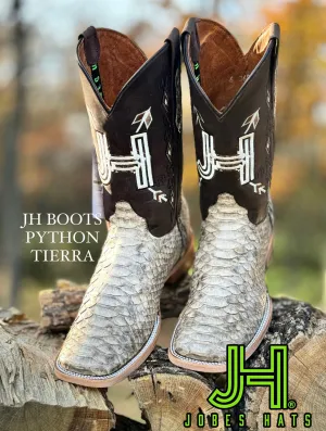 New 2024 Mens JH Python “Tierra” Square Toe Boots