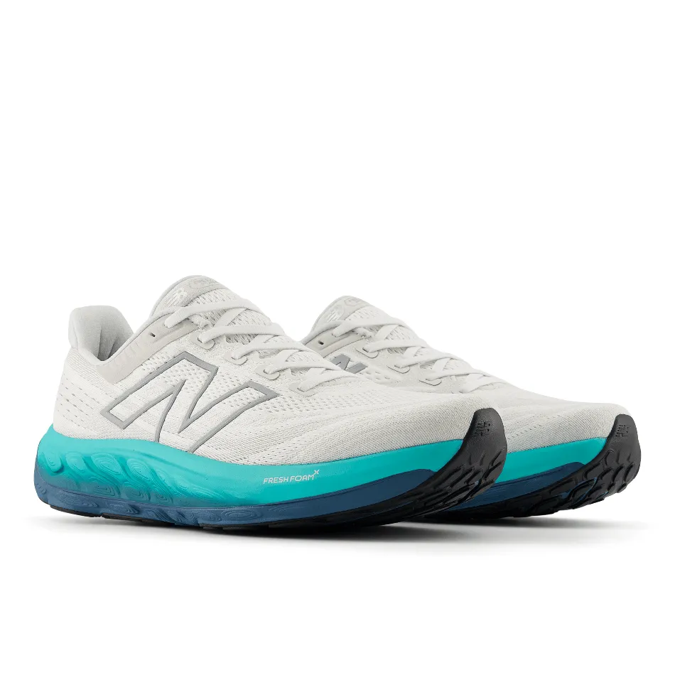 New Balance Men's Vongo v6 Running Shoes in White/Green AW24