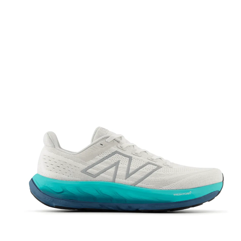 New Balance Men's Vongo v6 Running Shoes in White/Green AW24