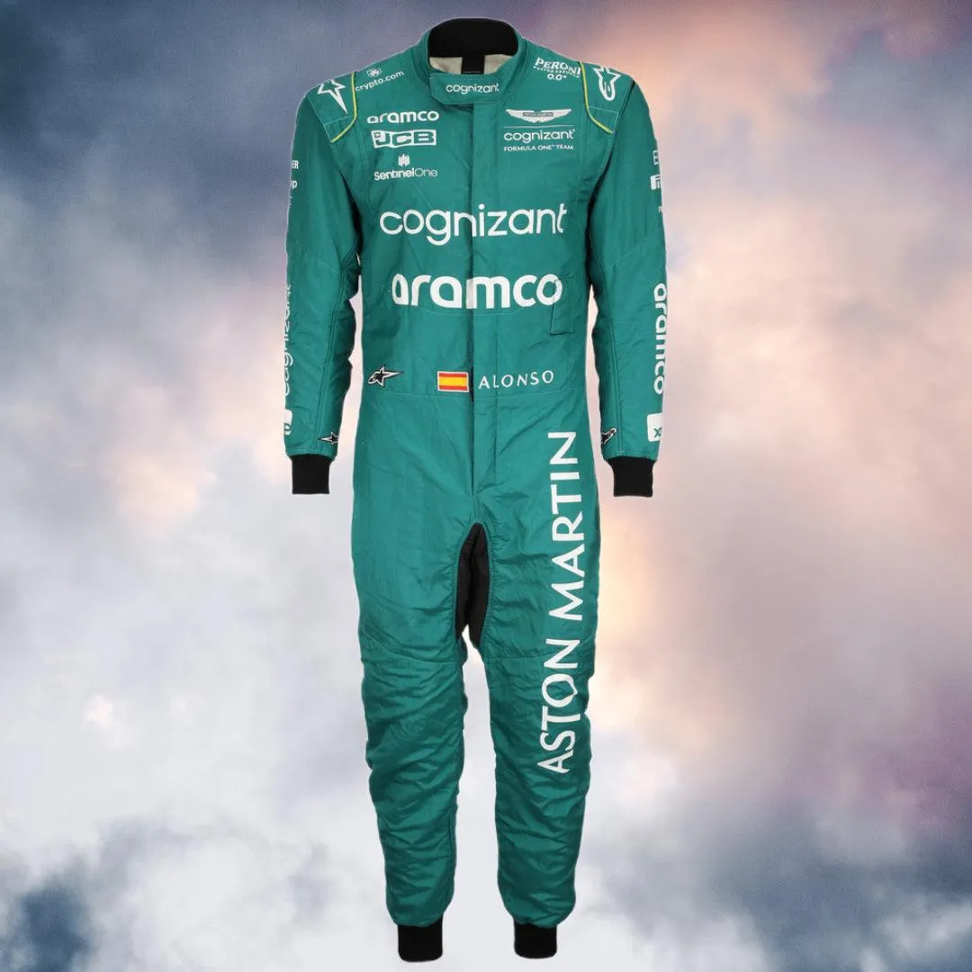 NEW FERNANDO ALONSO 2023 RACE SUIT MIAMI GP